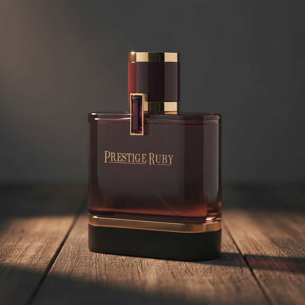 Prestige Ruby EAU DE PARFUM by Al Majed Oud — Three-quarter front angle