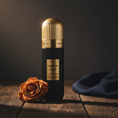 Dominican Tobacco — Lifestyle Shot with Rose Prop