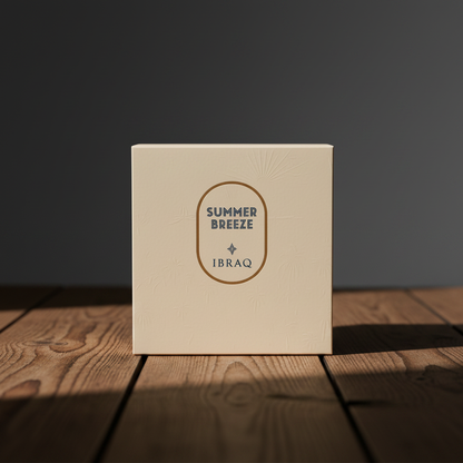 IBRAQ Summer Breeze gift box packaging shot