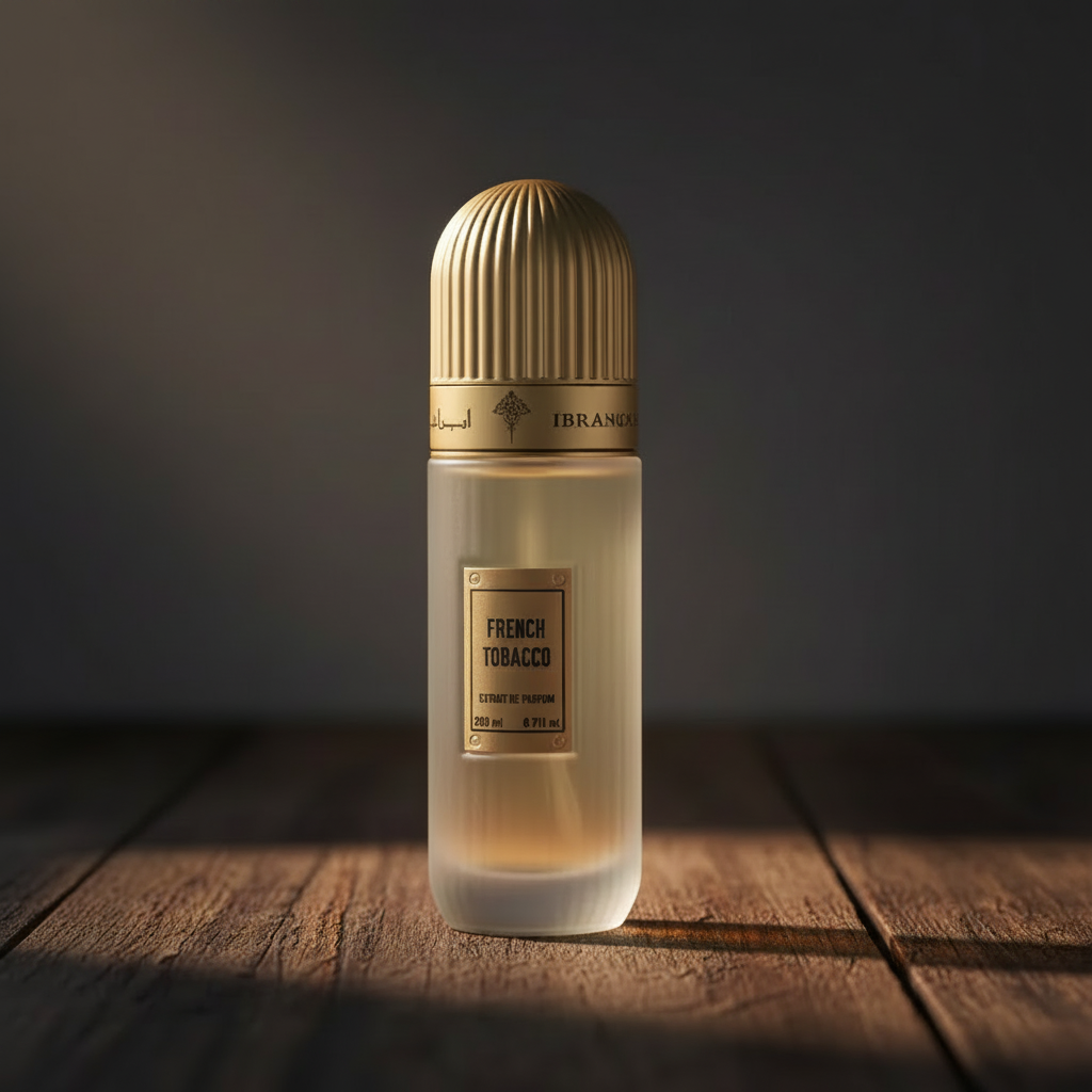 French Tobacco Extrait de Parfum - Three-Quarter Front Angle
