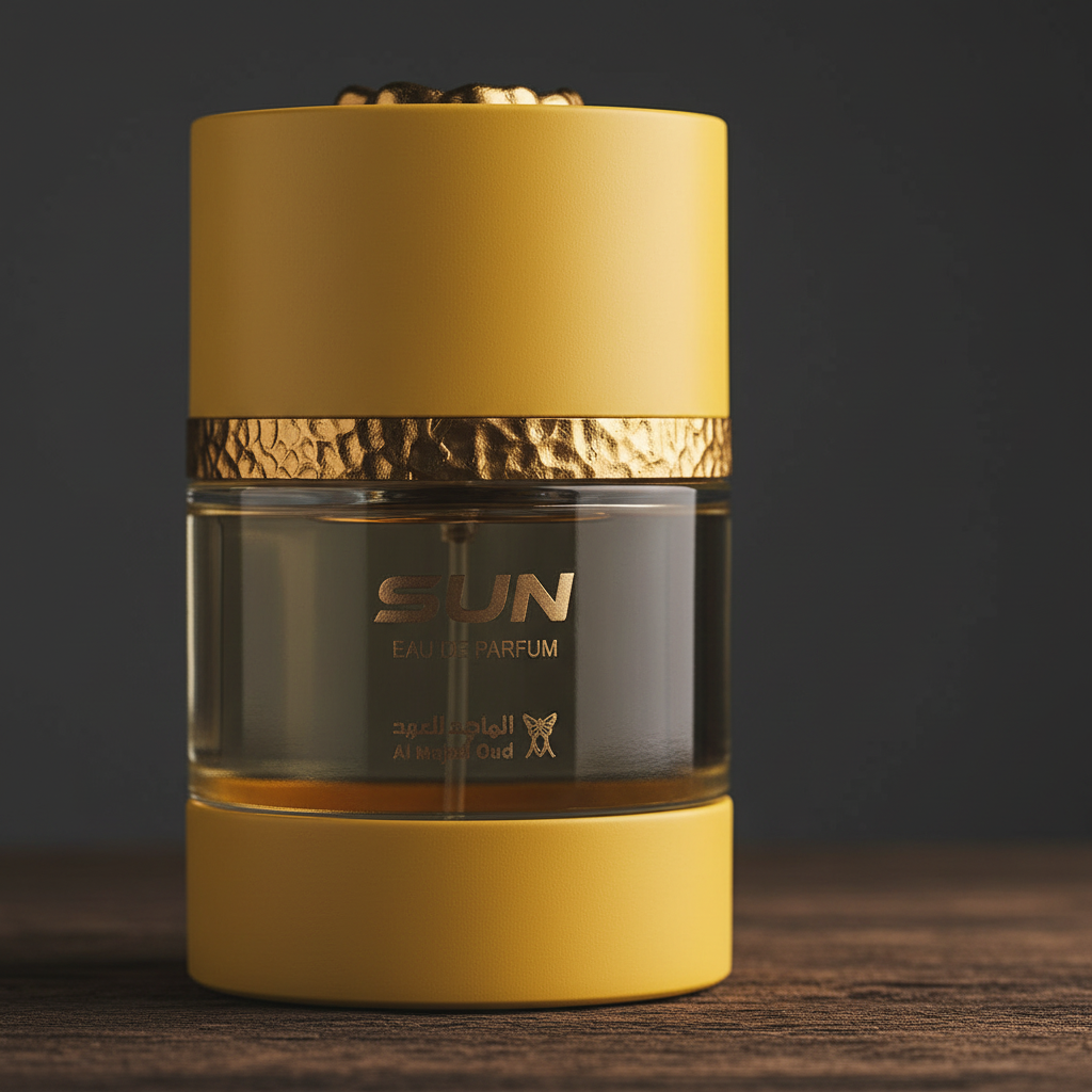 SUN Eau de Parfum by Al Majed Oud - Close-Up Detail Shot
