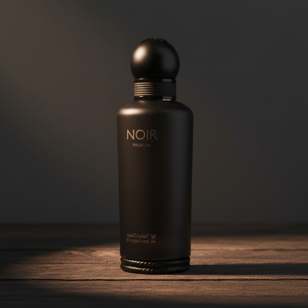 NOIR Parfum by Al Majed Oud — Three-quarter front angle
