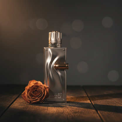 Bullet by Arabian Oud — Lifestyle Shot with Rose