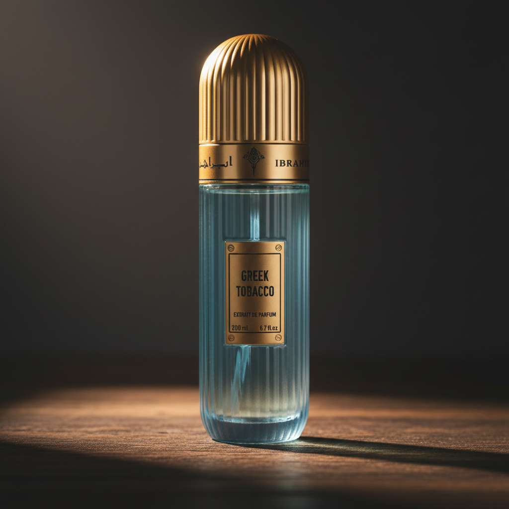 Greek Tobacco Extrait de Parfum - Close-Up Detail Shot