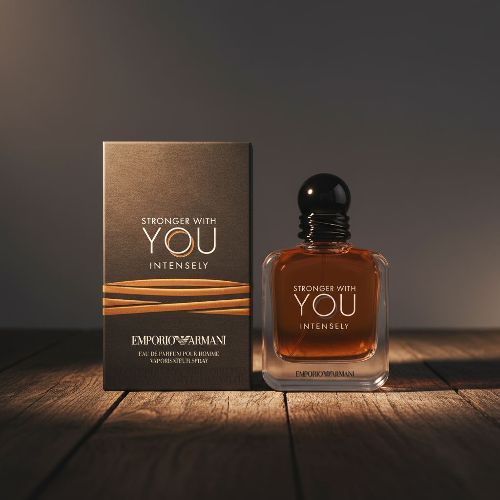 Emporio Armani Stronger With You Intensely - Box and Packaging