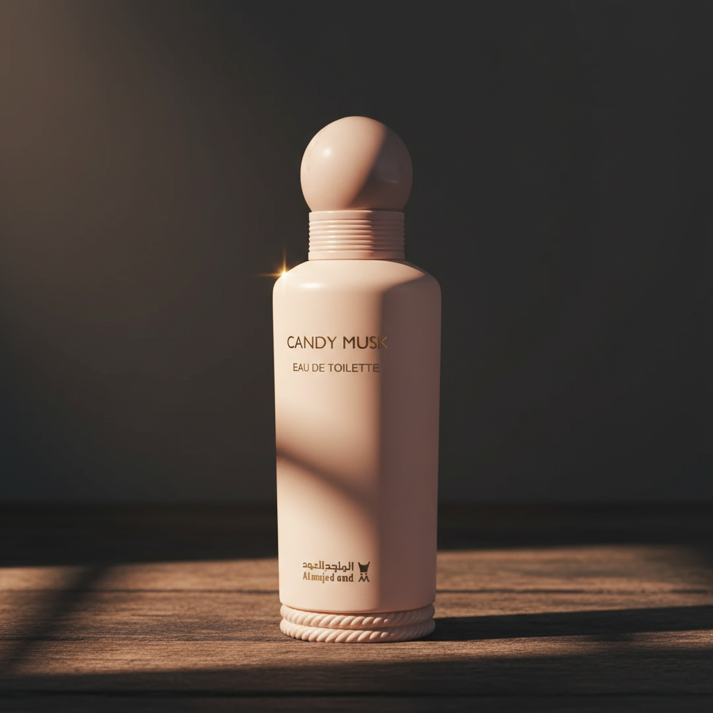 Candy Musk EAU DE TOILETTE by Al Majed Oud — Three-quarter front angle