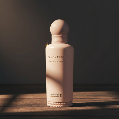 Candy Musk EAU DE TOILETTE by Al Majed Oud — Three-quarter front angle